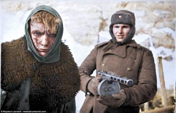 Фотографии сталинградской битвы "раскрасил" английский ретушер битва, вов, война, история, оружие, победа, сталинград