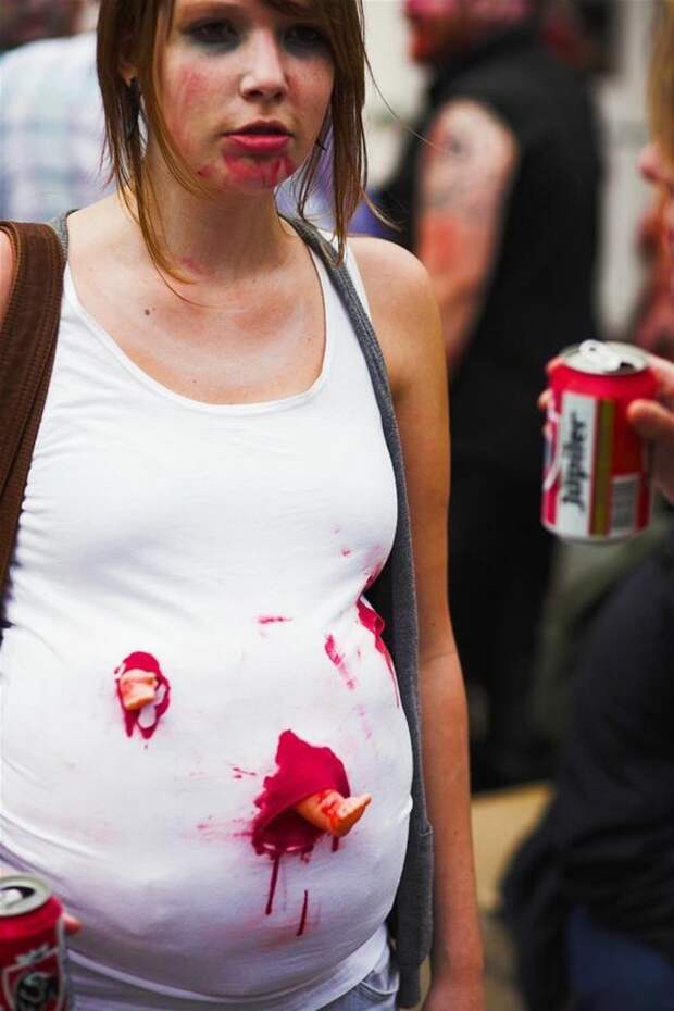 PregnancyCostumes03 Странные костюмы для беременных