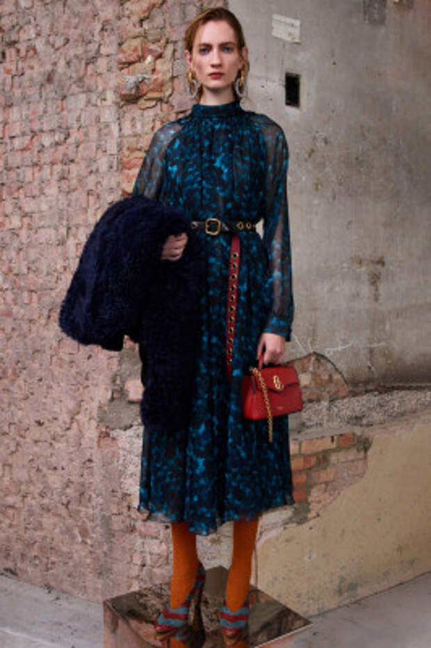 Коллекция модной женской одежды Mulberry осень-зима 2019-2020