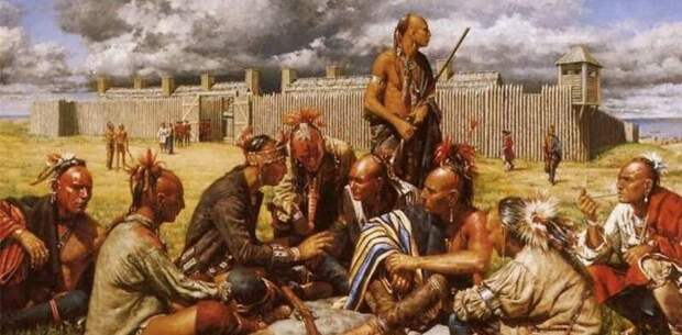 Война североамериканских колонистов против коренных американцев часто была жестокой