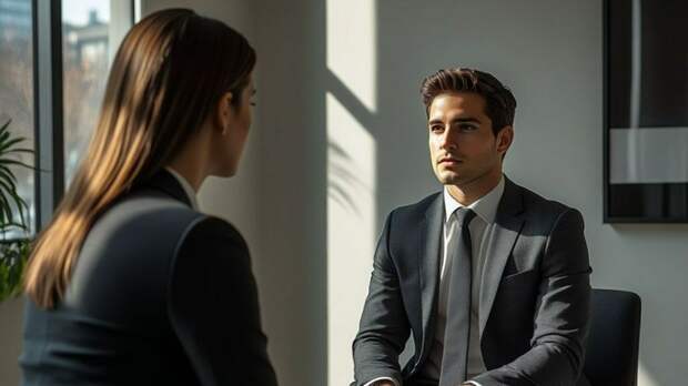 Собеседование на работу / Изображение сгенерировано YandexGPT 5 Pro / amic.ru