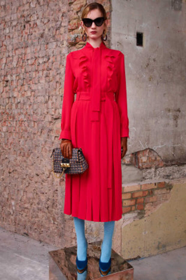 Коллекция модной женской одежды Mulberry осень-зима 2019-2020