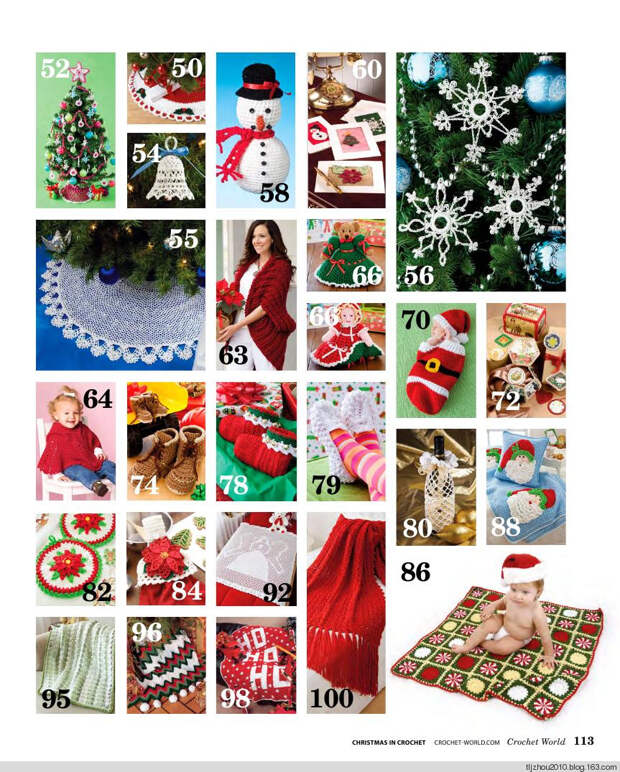 Crochet Worlds Christmas in Crochet - Holiday 2013 - 紫苏 - 紫苏的博客 Crochet Worlds Christmas in Crochet - Holiday 2013 - 紫苏 - 紫苏的博客