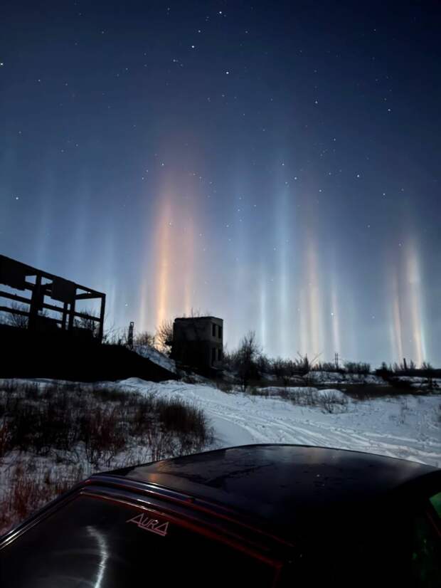 Северное сияние в ДНР сегодня вечером https://t.me/webmoney_dn/312188