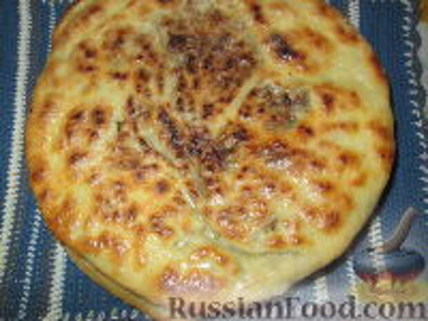 Фото к рецепту: Пироги "а-ля осетинские" с тыквой