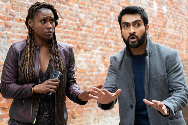Issa Rae and Kumail Nanjiani, The Lovebirds | Photo Credits: Skip Bolen/NETFLIX