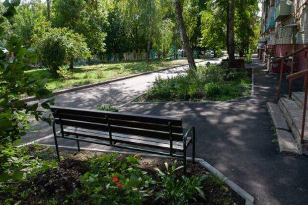 В Тамбове заасфальтировали 10 дворов в рамках проекта «Формирование комфортной городской среды»