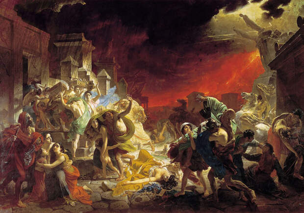 Брюллов. Последний день Помпей, 1830 г. Brullov-posledniy-den-pompei -1830