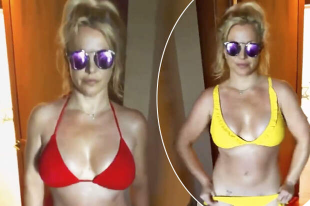 Бритни Спирс устроила дефиле в бикини во время отдыха на Гавайях