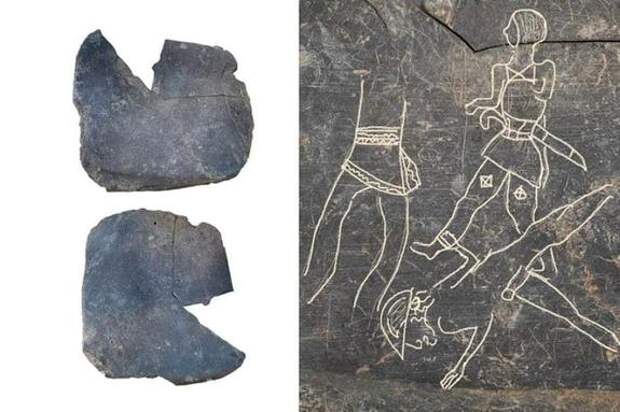 Сцены воинов 6-го века до н.э. обнаружены на Тартессийском городище в Испании