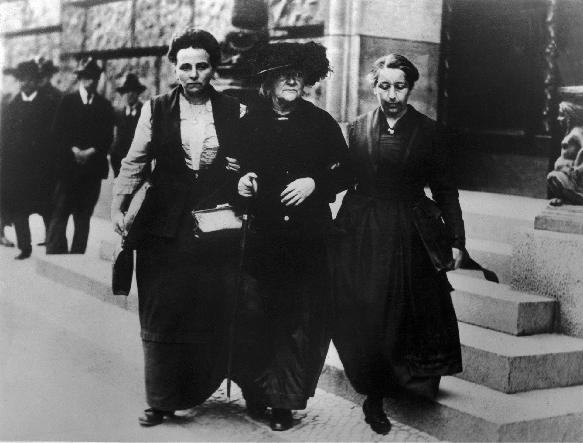 Клара Цеткин в Москве, 1925 год
