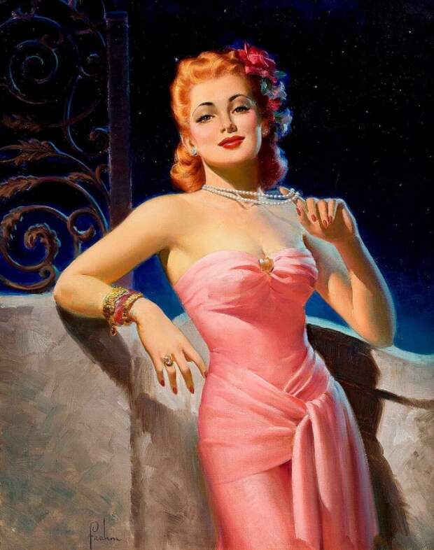 художник Арт Фрам (Art Frahm) пин-ап – 08