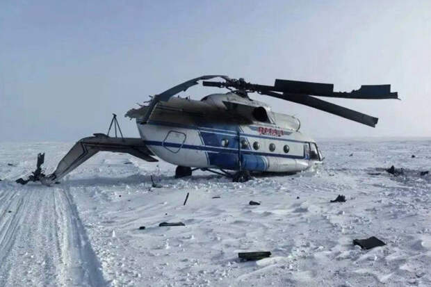 СК: ошибка пилотирования могла стать причиной жесткой посадки Ми-8 на Ямале