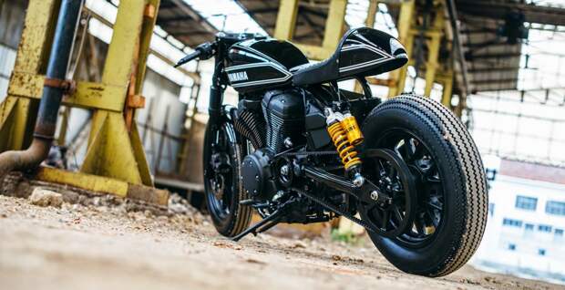 Фото New Venezia Moto, Mid Night Club, Garage Challenge, Yamaha XV950