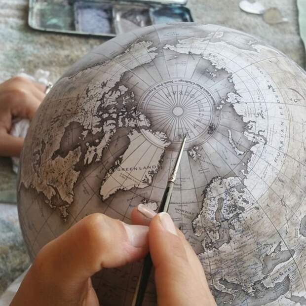 Глобусы от Bellerby & Co. Globemakers.