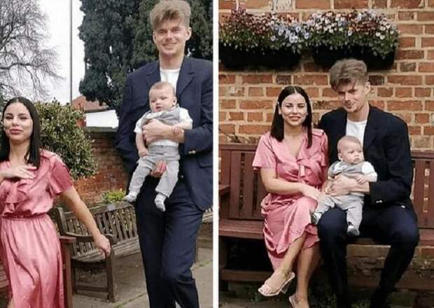 Гулливер и Дюймовочка: двухметровый парень влюбился в миниатюрную девушку. Теперь у них прекрасная семья