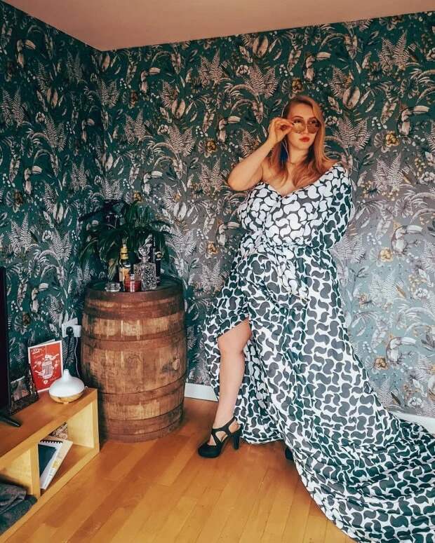 Новый тренд в Instagram: платья из одеяла