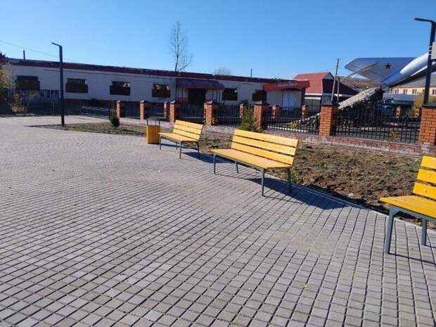 В Оловянной открыли обновлённую центральную площадь