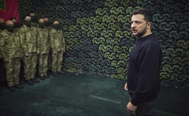 На фото: президент Украины Владимир Зеленский