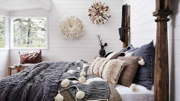 Красивое покрывало на кровать своими руками 304