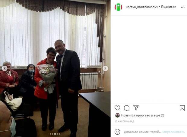 Глава управы Молжаниновского района встретился с общественными советниками