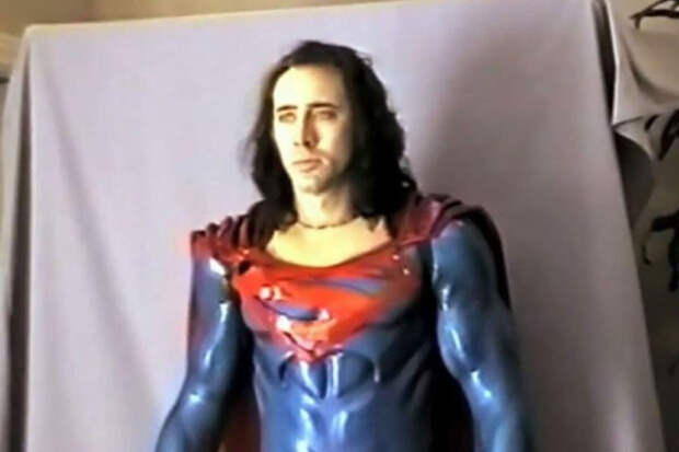 Актер Кейдж назвал свое появление в роли Супермена во "Флеше" исполнением мечты