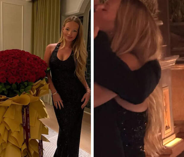 Глубокое декольте и охапка цветов: вот как прошло 28-летие Лизы Песковой