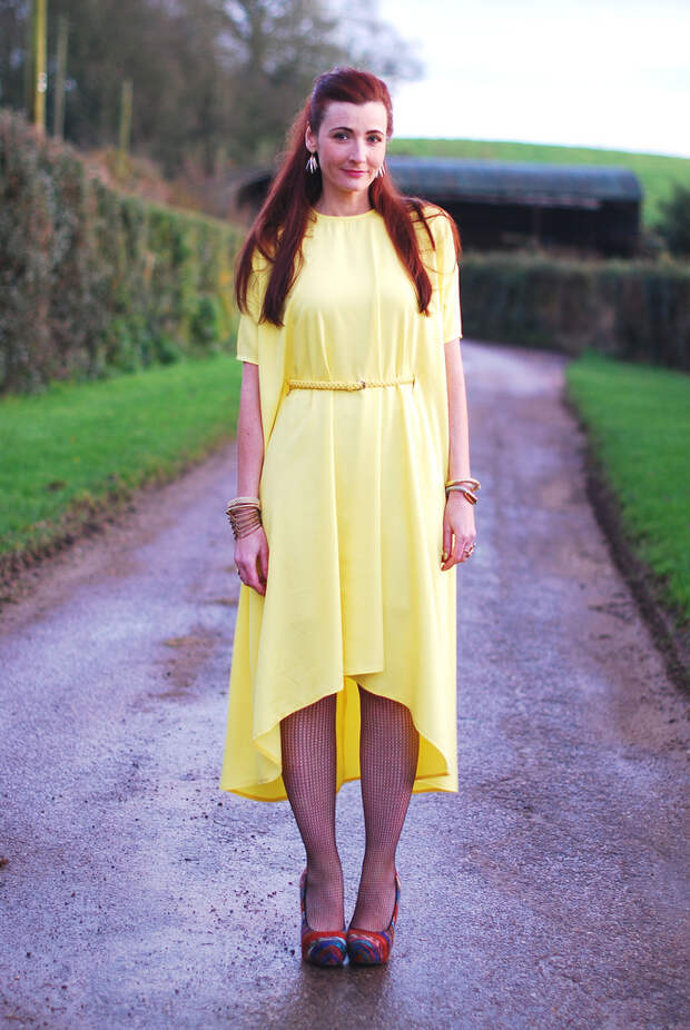 Bernadett Penkov for Zalando Yellow Dress