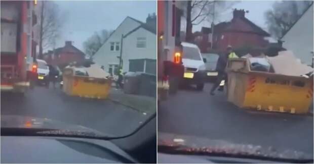 В Миддлтон трое мусорщиков вернулись со смены с выбитыми зубами и переломами