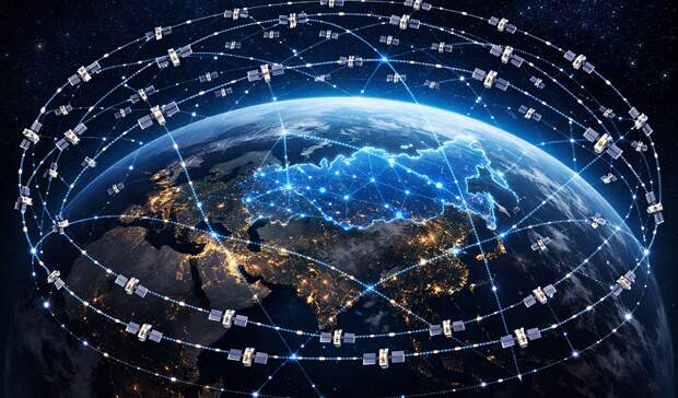 В России появится еще один аналог Starlink — многофункциональная система персональной спутниковой связи и передачи данных на базе 180 спутников