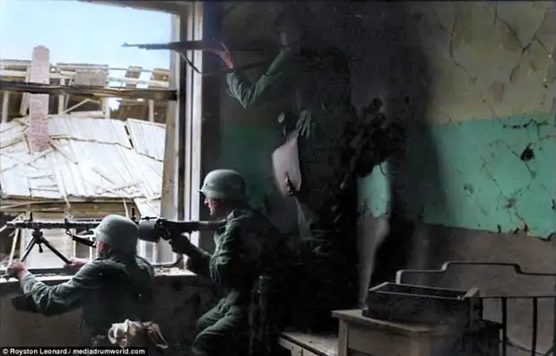 Фотографии сталинградской битвы "раскрасил" английский ретушер битва, вов, война, история, оружие, победа, сталинград