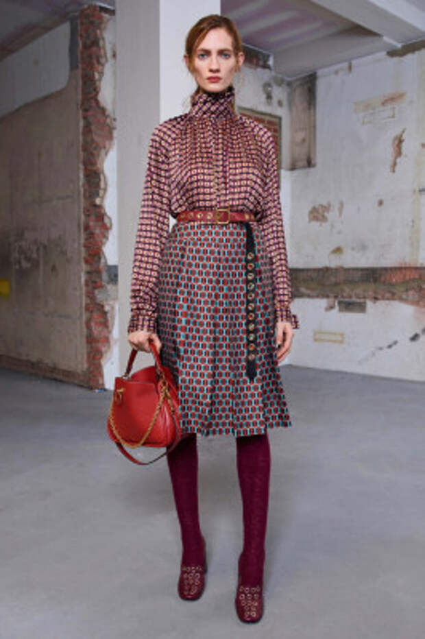Коллекция модной женской одежды Mulberry осень-зима 2019-2020