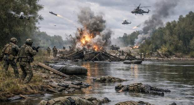ВС РФ усилили давление под Красным Лиманом и срывают переправы ВСУ