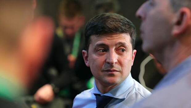 Кандидат в президенты Украины Владимир Зеленский 