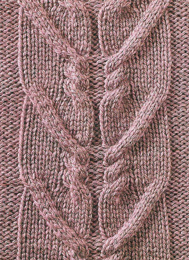 Узор № 42 - узорная полоска с косой