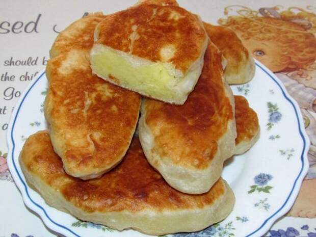 Жареные пирожки с картошкой фото рецепт приготовления