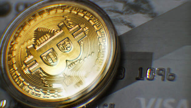 Криптовалюта биткойн. Архивное фото Криптовалюта биткойн. Архивное фото