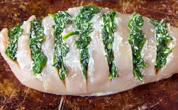 Грудка курицы с начинкой: как приготовить вкусную закуску для семейного угощения