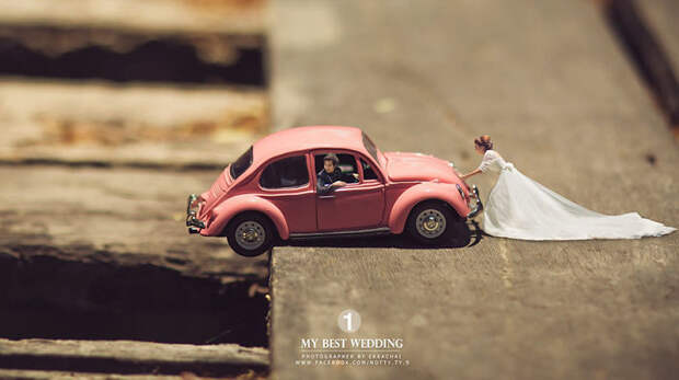 Miniature Wedding Photography