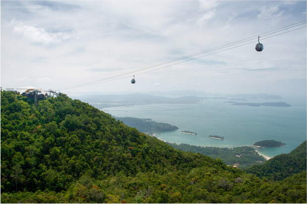 Небесный мост (Langkawi Sky Bridge). Малайзия