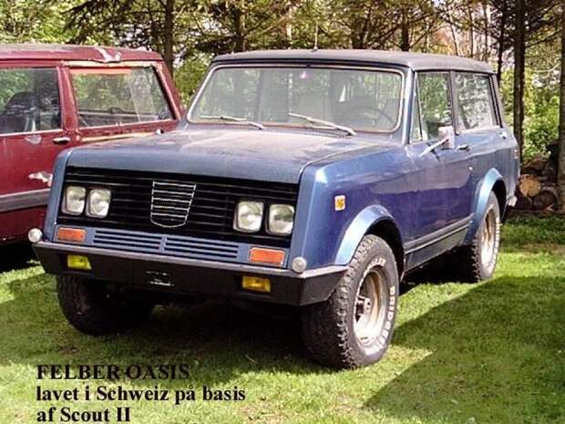 Felber Oasis — швейцарский взгляд на американский внедорожник International Scout II