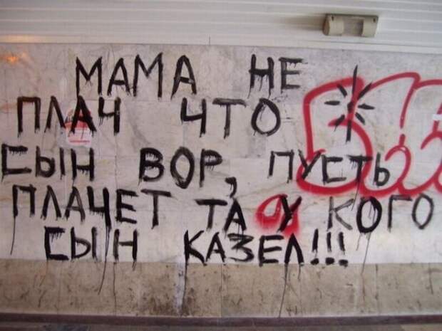 Надписи на стенах (108 фото)