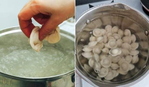 Зачем замачивать пельмени в холодной воде