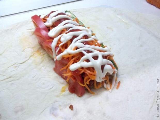 Шаурма с курицей