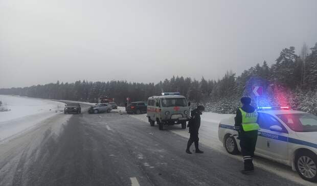 Труп человека пришлось вырезать из легковушки после ДТП в Карелии