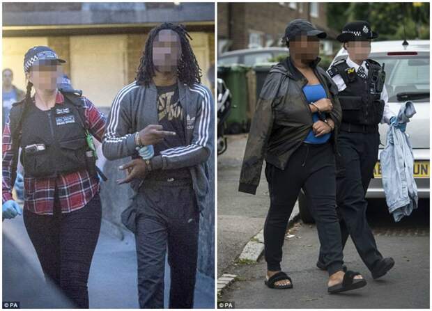 В 2016, 30 человек задержали после того, как они вломились в жилые дома во время проведения карнавала англия, безопасность, карнавал, лондон, охрана, преступления, фото, хаос