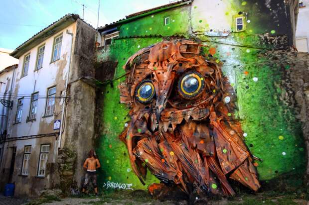 Street Art Bordalo II