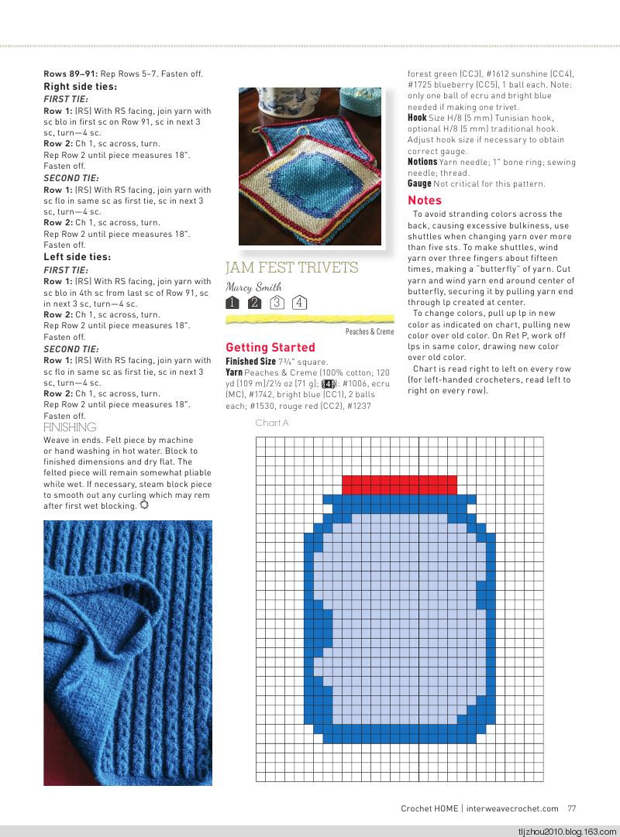 Interweave Crochet Home 2015 - 紫苏 - 紫苏的博客 Interweave Crochet Home 2015 - 紫苏 - 紫苏的博客