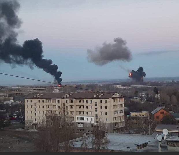 Украина 8 лет воевала с Россией с победами и перемогами. И за 8 часов реальной войны результаты следующие: