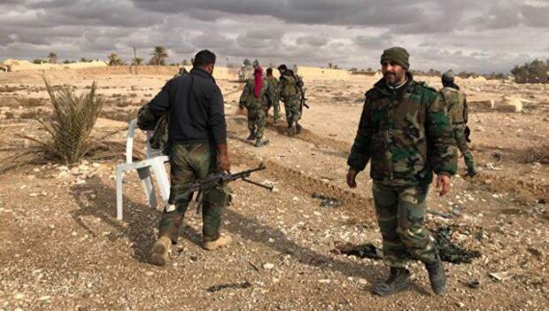 Военнослужащие Сирийской Арабской Республики. Архивное фото